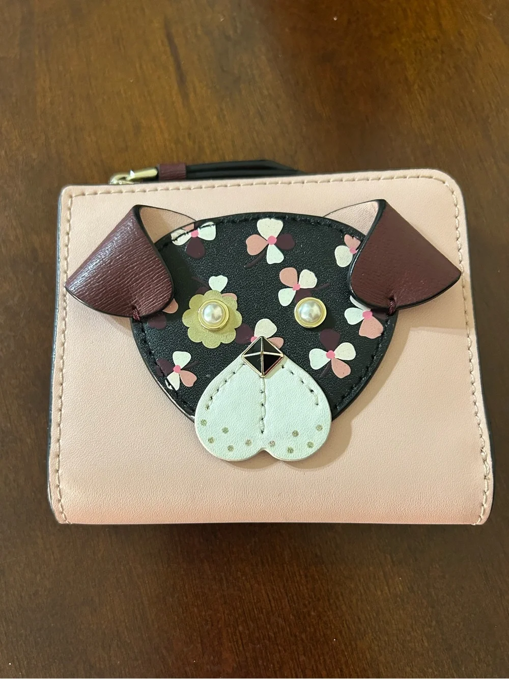 Kate Spade Pup Dog Small Wallet
